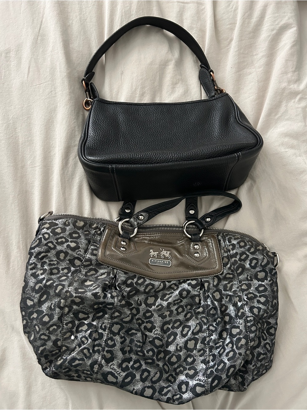 Lot of two Coach Bags
